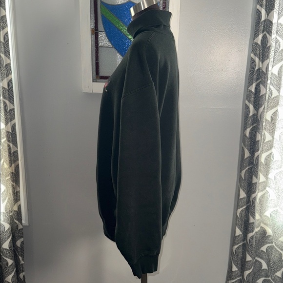 Polo Golf Vintage Hunter Green Turtleneck Sweatshirt SZ XL - Picture 4 of 7